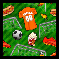 Soccer Ball Uniform And Shoes Seamless Pattern Premium Sweatshirt | Teevron