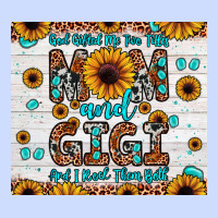 God Gifted Me Two Titles Mom And Gigi And I Rock Them Both Urban Heavy Tee | Teevron
