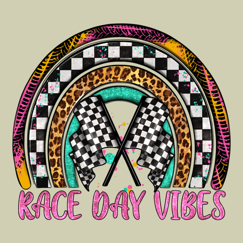 Race Day Vibes Rainbow Heavy Core Tee by Artiststas | Teevron