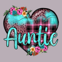 Auntie Leopard Turquoise Heart Vintage Tee | Teevron