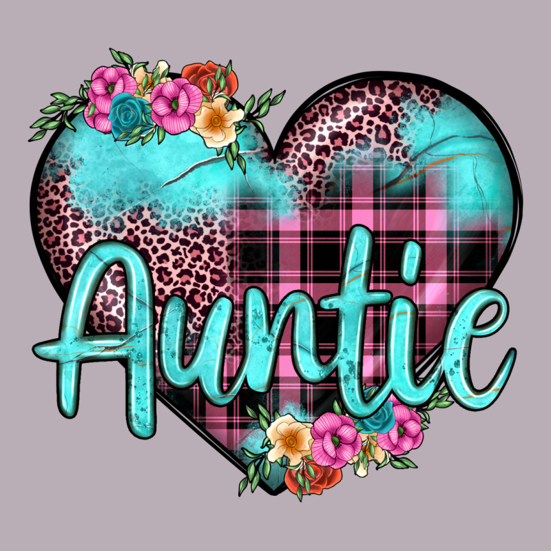 Auntie Leopard Turquoise Heart Vintage Tee by JahusDesignShop | Teevron