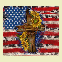 Jesus Christ With American Flag Urban Hoodie | Teevron