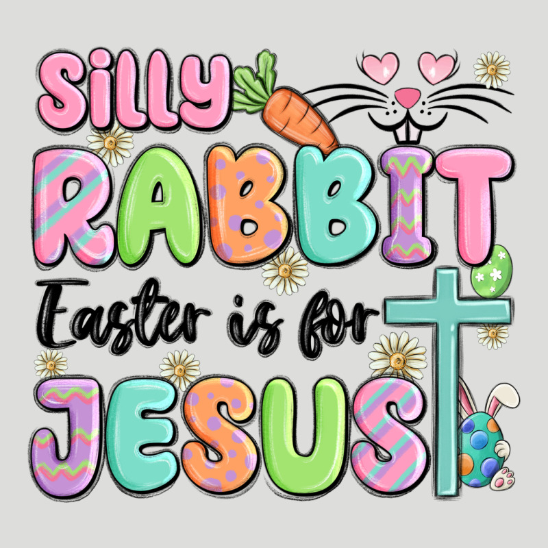 Silly Rabbit Easter Is For Jesus Zipper Hoodie by MaliasSmallBusiness | Teevron