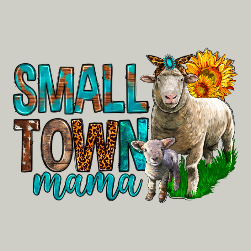 Small Town Mama With Sheeps Heavyweight Hoodie by BundleAndBundleShop | Teevron