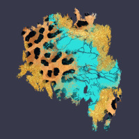 Glitter Leopard Turquoise Patch Long Sleeve Tee | Teevron