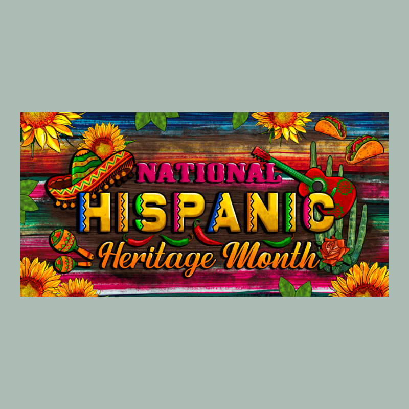 National Hispanic Heritage Month License Plate Classic Tee by BundleAndBundleShop | Teevron