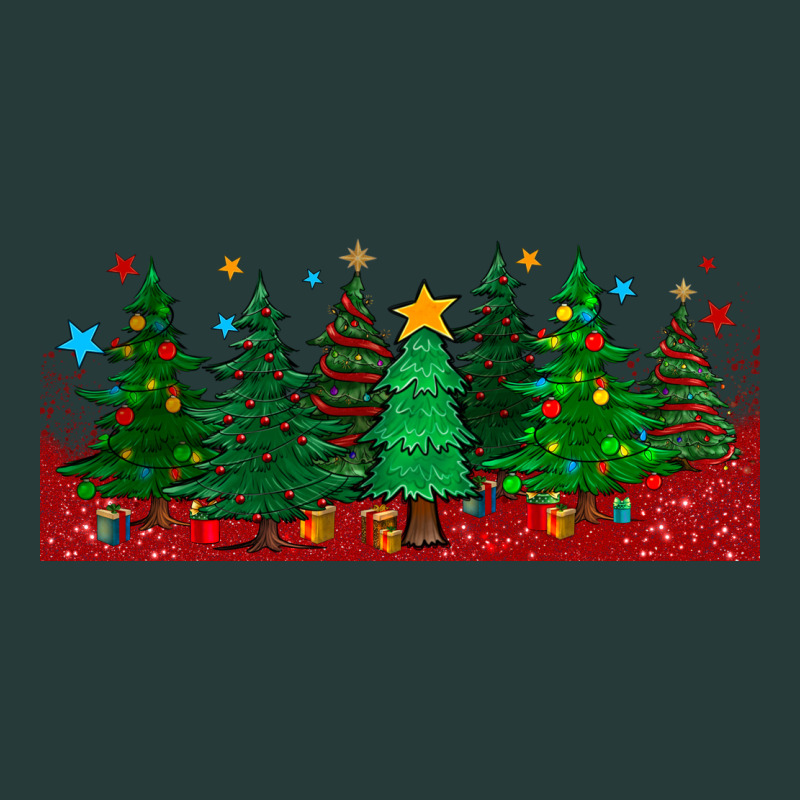 Christmas Trees Libbey Glass Premium Sweatshirt by BundleAndBundleShop | Teevron