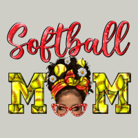 Softball Mom And Afro Messy Bun Mom Heavyweight Hoodie | Teevron