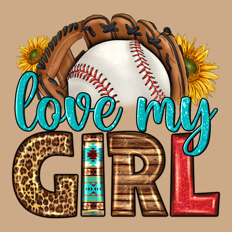 Love My Girl Baseball Vintage Hoodie by HRA Design Shop | Teevron