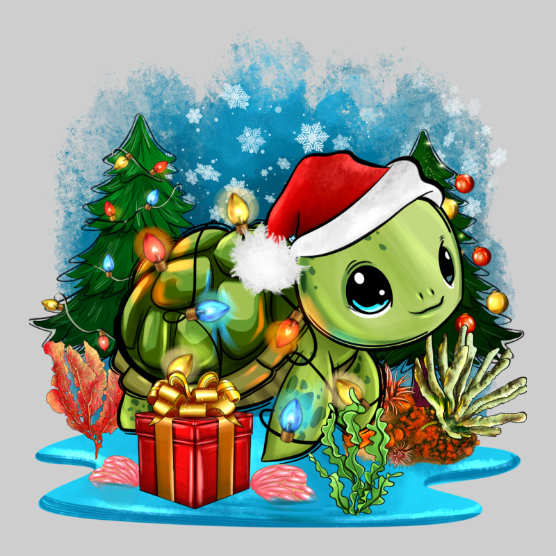 Christmas Turtle Premium Tee by Zillion Design Studio | Teevron