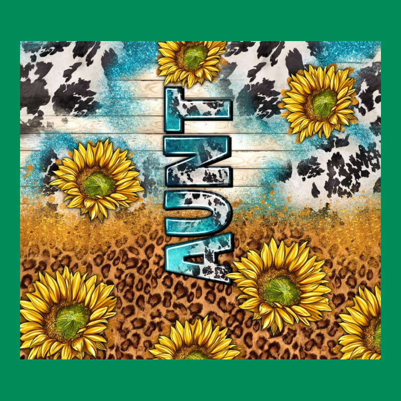 Aunt Sunflower Leopard Glitter Urban Hoodie by TumblerDesignByShophia | Teevron