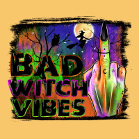 Bad Witch Vibes Vintage Hoodie | Teevron