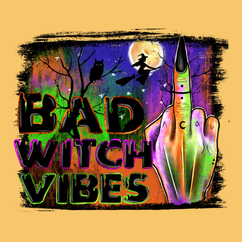 Bad Witch Vibes Vintage Hoodie by JahusDesignShop | Teevron