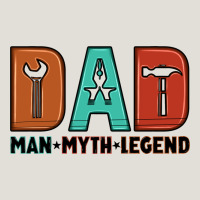 Dad Man Myth Legend Heavy Core Tee | Teevron