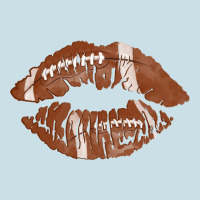 Football Lips Ladies Tee | Teevron