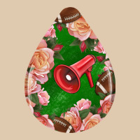 American Football And Western Roses Teardrop Heavyweight Sweatshirt | Teevron
