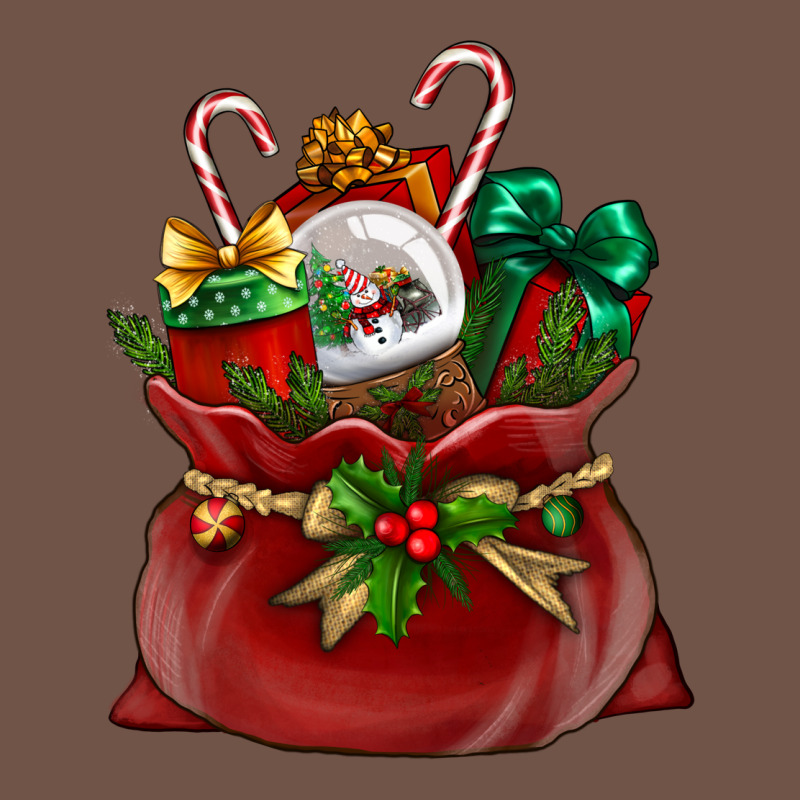 Christmas Santa Claus Bag Premium Sweatshirt by BundleAndBundleShop | Teevron