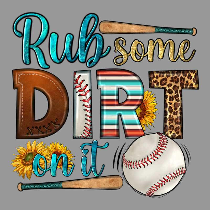 Rub Some Dirt On It Baseball Vintage Hoodie by HRA Design Shop | Teevron