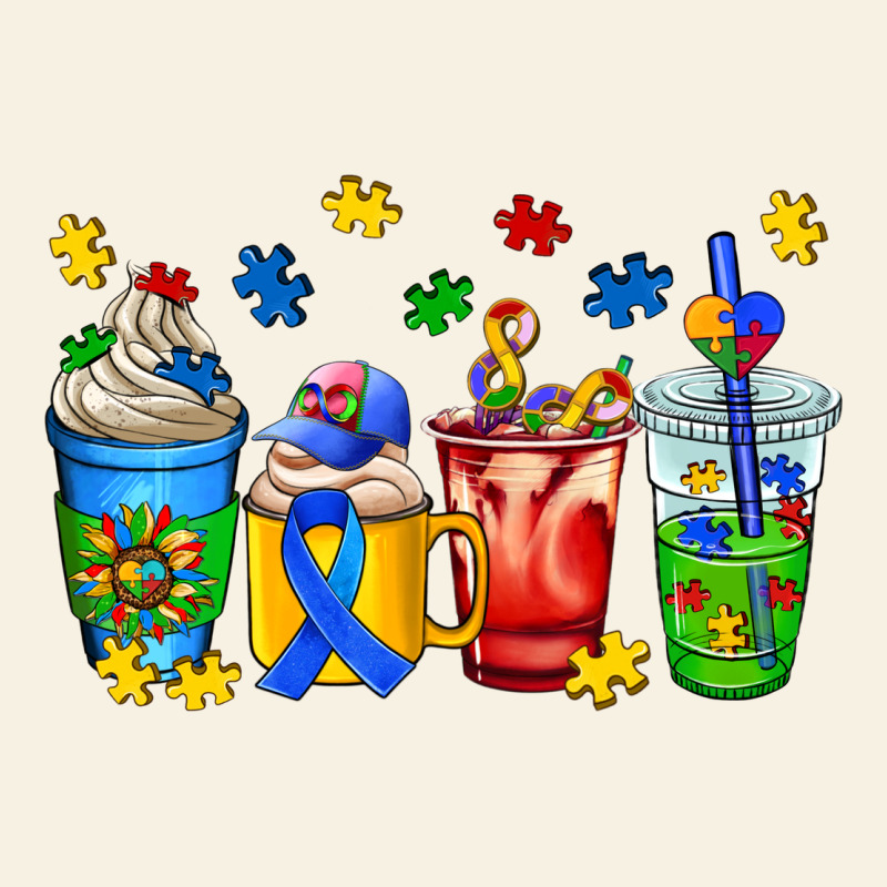 Autism Coffee Cup Vintage Tee by AdoDesignShop | Teevron
