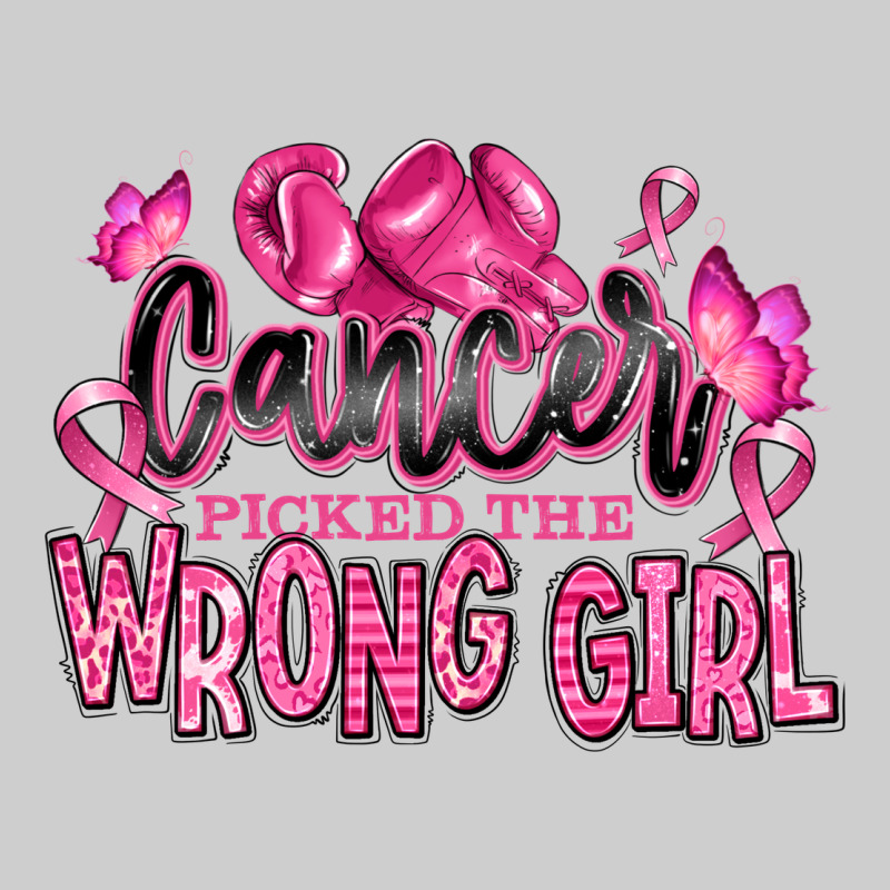 Cancer Picked The Wrong Girl Premium Tee by RanaPortraitStore | Teevron