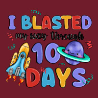 I Blasted My Way Through 100 Days Zipper Hoodie | Teevron