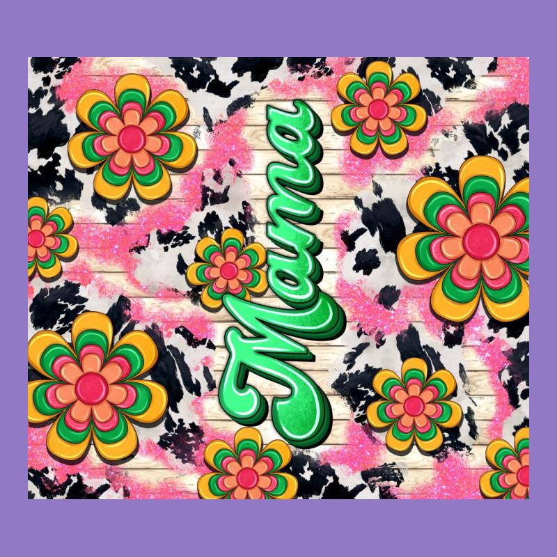 Mama With Hippie Daisies Urban Hoodie by TumblerDesignByShophia | Teevron