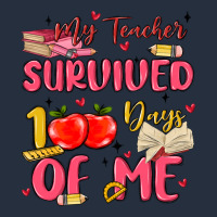 My Teacher Survived 100 Days Of Me Zipper Hoodie | Teevron