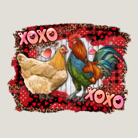 Xoxo Rooster And Chicken Heavy Core Tee | Teevron