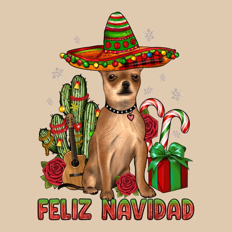 Chihuahua Feliz Navidad Heavyweight Sweatshirt by JahusDesignShop | Teevron