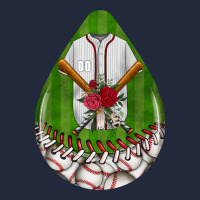 Baseball And Western Roses Teardrop  2 Premium Sweatshirt | Teevron