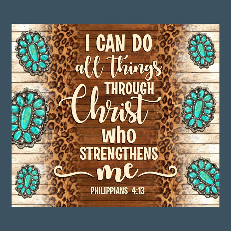 I Can Do All Things Through Christ Who Strengthens Urban Hoodie by TumblerDesignByShophia | Teevron