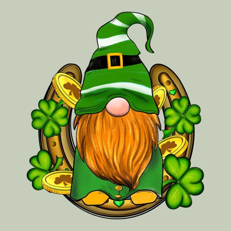 St Patricks Day Gnomes Horseshoe Shamrock Gold Long Sleeve Tee by Artiststas | Teevron