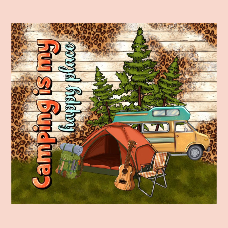 Camping Is My Happy Place Urban Hoodie by TumblerDesignByShophia | Teevron