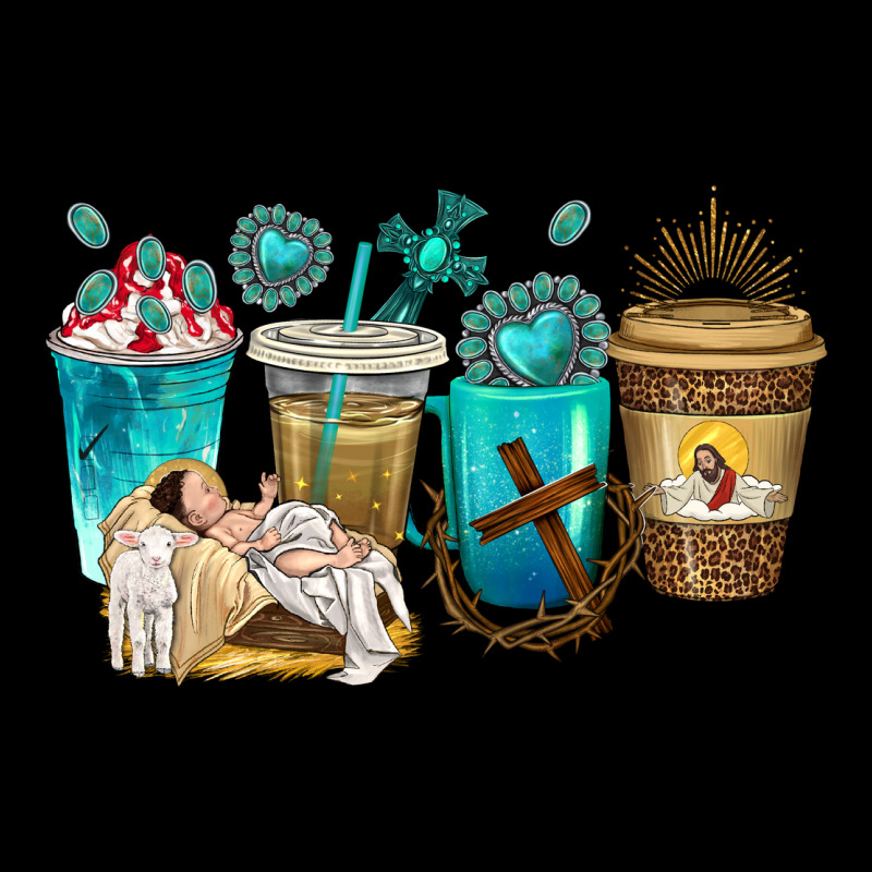 Jesus Coffee Cups Premium Tee by texasbilliewilder | Teevron