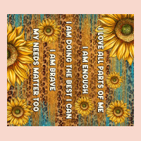 Self Reminders With Sunflowers Urban Hoodie | Teevron