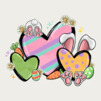 Easter Hearts Zipper Hoodie | Teevron