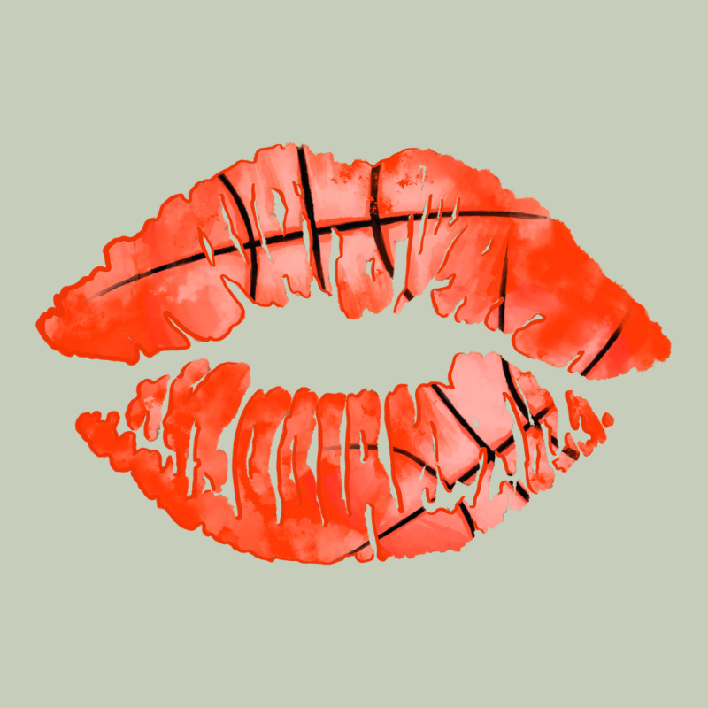 Basketball Lips Ladies Tee by AdoDesignShop | Teevron