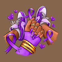 Domestic Violence Afro Girl Sneakers Premium Tee | Teevron