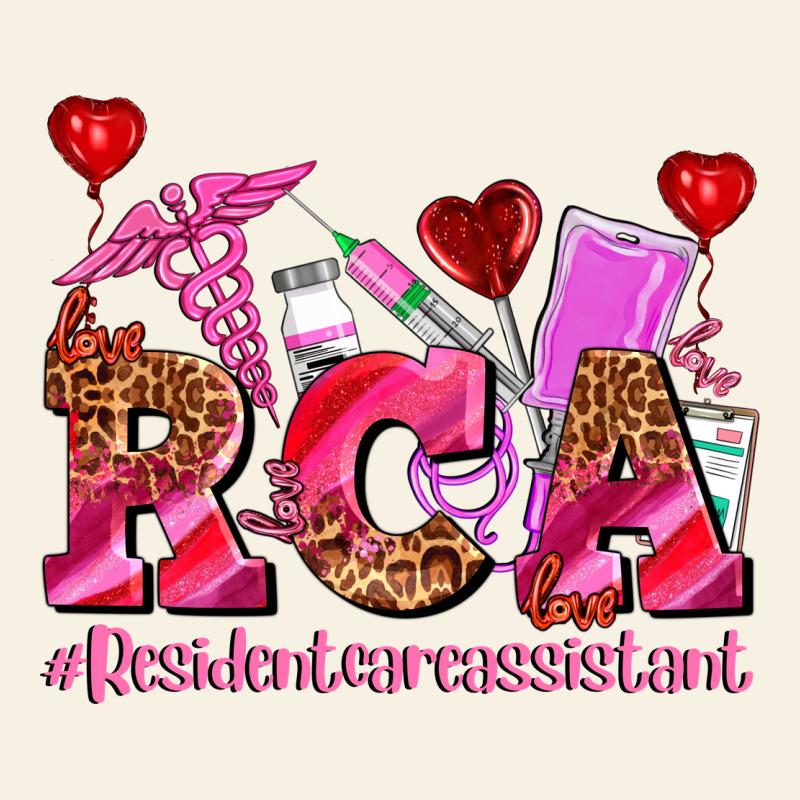 Valentines Day Rca Resident Care Assistant Vintage Tee by AdoDesignShop | Teevron