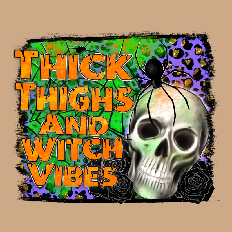 Thick Thighs And Witch Vibes Vintage Hoodie by JahusDesignShop | Teevron