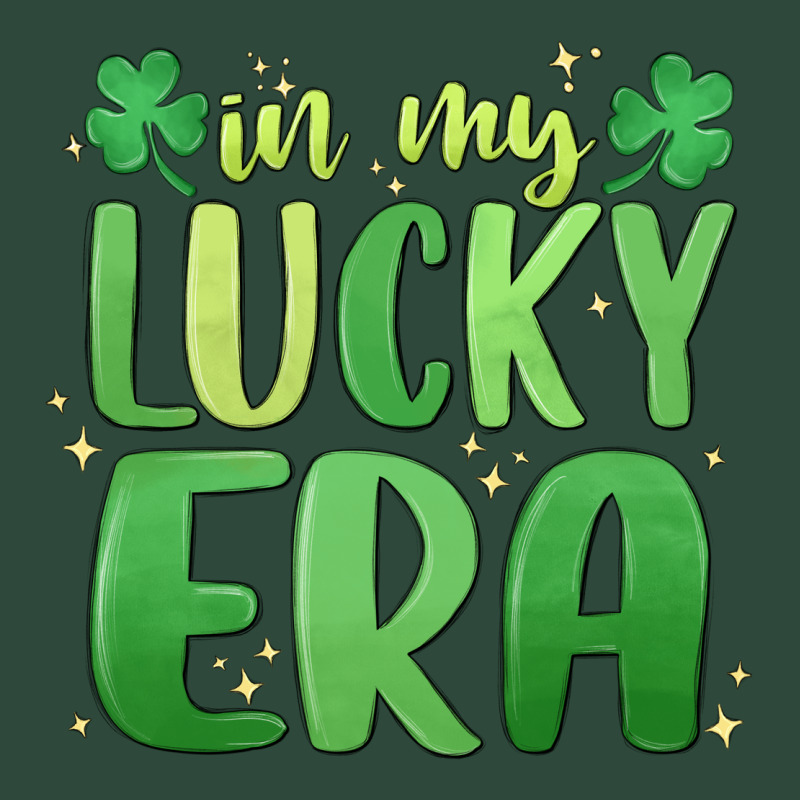 In My Lucky Era St. Patrick's Day Zipper Hoodie by MaliasSmallBusiness | Teevron