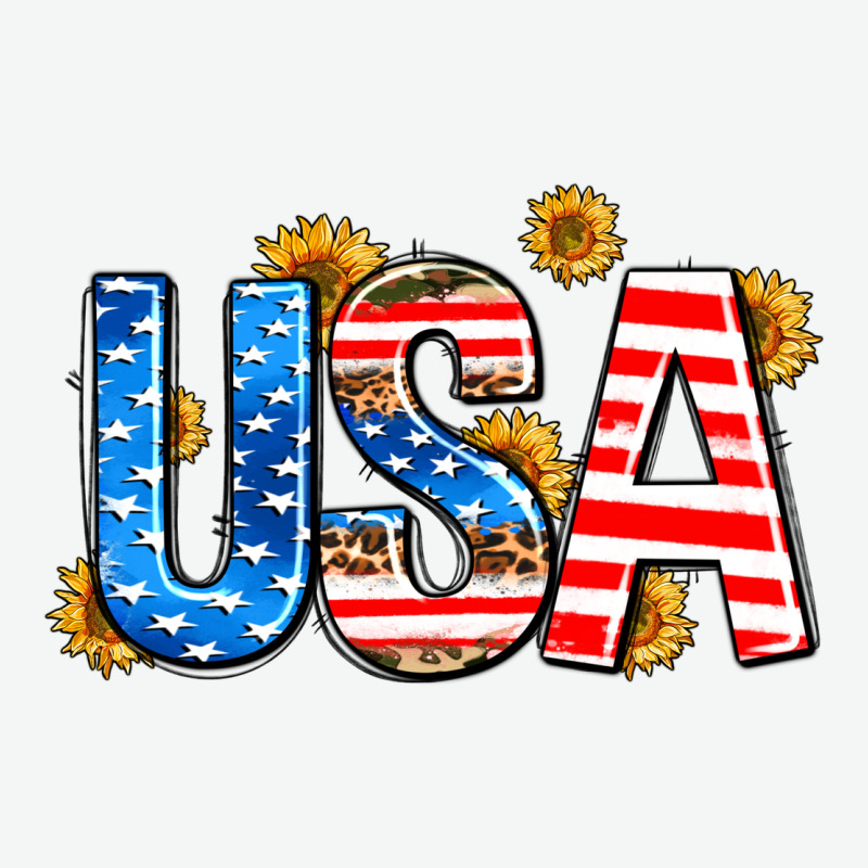 Usa Sunflower Urban Heavy Tee by AdoDesignShop | Teevron