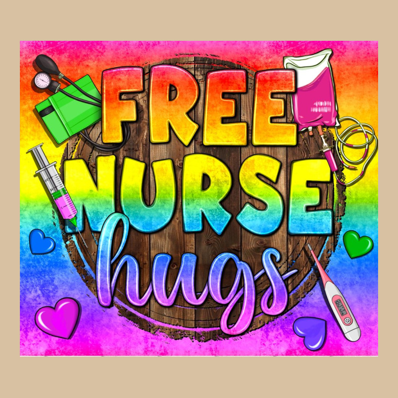 Free Nurse Hugs Lgbtq+ Tumbler Heavyweight Hoodie by BundleAndBundleShop | Teevron