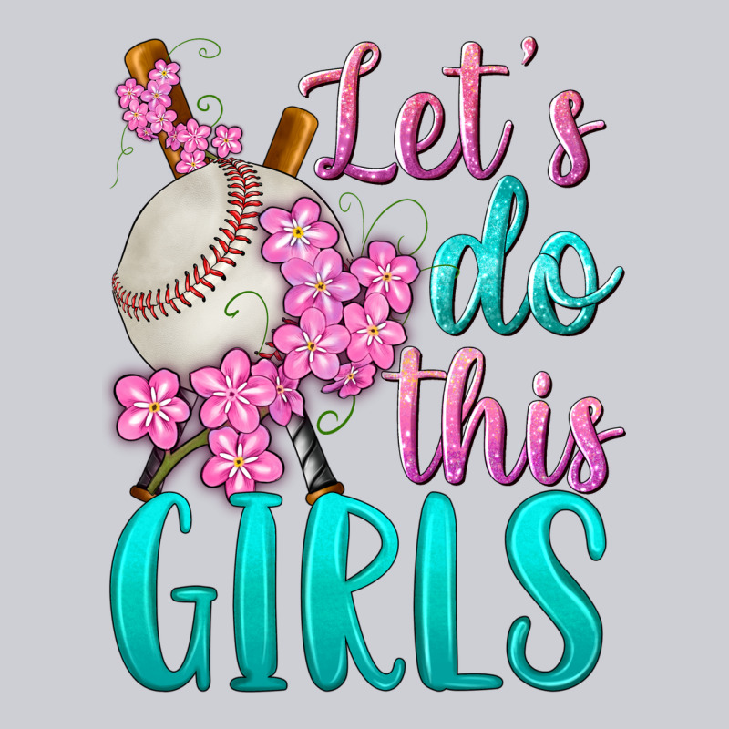 Let's Do This Girls Baseball Heavyweight Sweatshirt by BundleAndBundleShop | Teevron