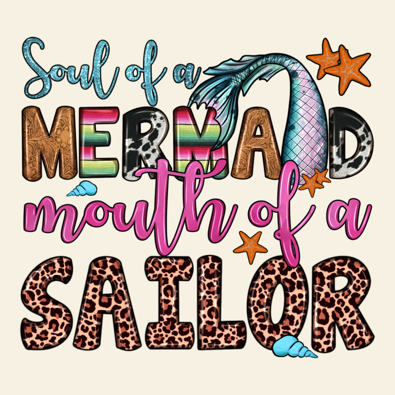 Soul Of A Mermaid Mouth Of A Sailor Vintage Tee by JahusDesignShop | Teevron