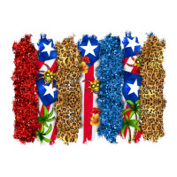 puerto rico republic brushstrokes | Teevron