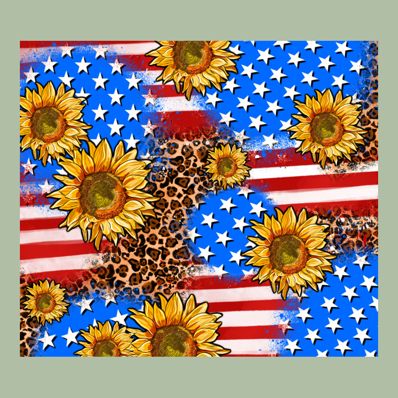 Basic Sunflower And Leopard Urban Heavy Tee by AdoDesignShop | Teevron