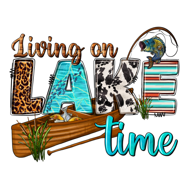 Living On Lake Time Premium Tee by texasbilliewilder | Teevron