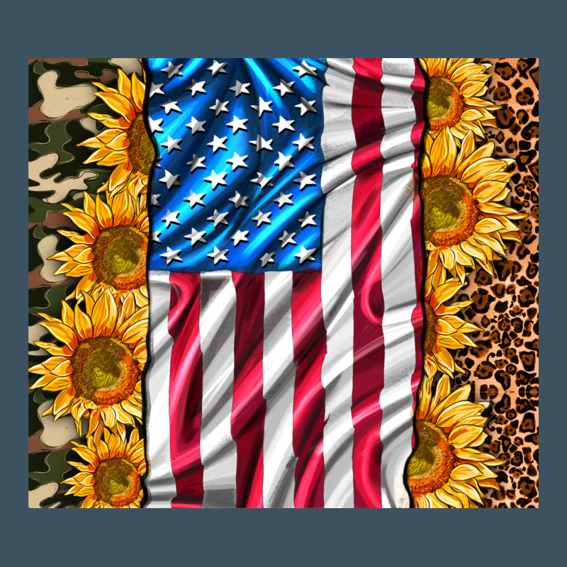 American Realistic Flag Urban Heavy Tee by AdoDesignShop | Teevron