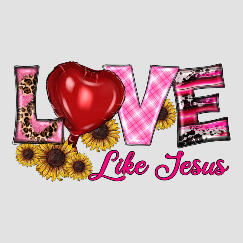 Valentine's Day Love Like Jesus Premium Hoodie by RanaPortraitStore | Teevron